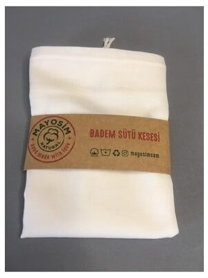 Badem Sütü Süzme Kesesi