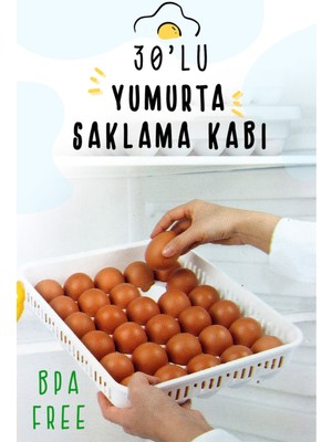 30'lu Yumurta Saklama Kabı