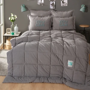 Karaca Home Motto Cotton Comfort /Uyku Seti Tek Kişilik Gri