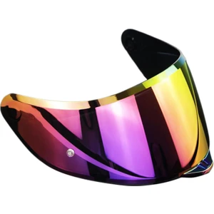 K1 K3SV K5 Için Kask Vizör Yüz Konumu Model Güneş Kalkanı Anti-Sis Gri Mor (Yurt Dışından)