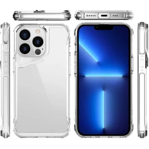 Apple iPhone 14 Pro Tam Kalıp Kılıf Kamera Kısmı Çıkıntılı Pürüzsüz Yüzey Darbe Emici