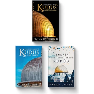 Kutsal Topraklar Kudüs Seti (3 Kitap) Arzın Kapısı Kudüs - Kudüs 2-Eski Şehir - Gecenin Örtemediği Şehir Kudüs