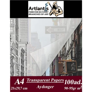 Aydınger Kağıdı A4 90 gr 100'lü Eskiz Kağıdı 1 Paket