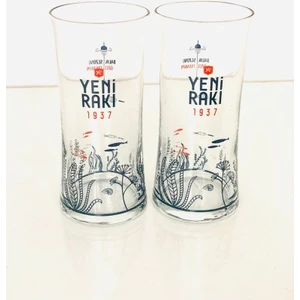 Poyraz Sanat Yeni Rakı Balık Sezonu Rakı Bardağı   1 Adet Rakı Bardağı