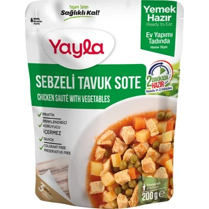 Yemek Hazır Sebzeli Tavuk Sote 200 gr