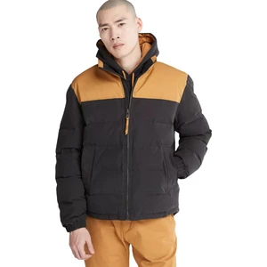 Durable Water Repellent Puffer Jacket Erkek Siyah Mont TB0A22XBP571