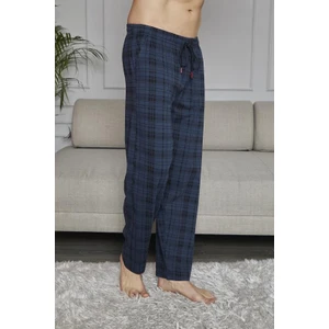 152 Tek Alt Likralı Ekoseli Çok Rahat Pijama Alt