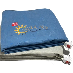 Ömser Hot 120 x 200 cm   Elektrikli Halı Altı Isıtıcı Anahtar Başlıklı
