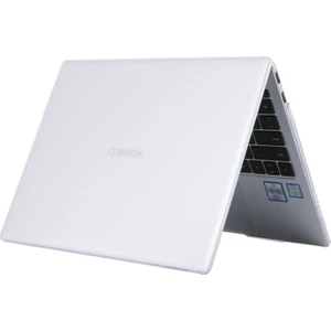 Huawei Matebook D14 2021 Uyumlu Kılıf Koruyucu Kapak Parlak Şeffaf Tasarım Hava Kanallı