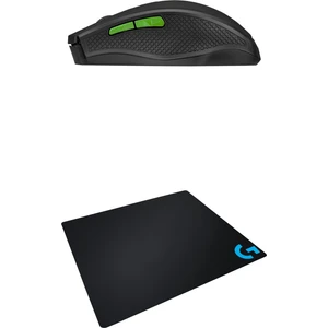 SMW-777 USB Siyah 2.4ghz Optik Wireless Mouse + Logitech Gaming Mouse Pad