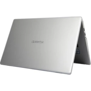 Huawei Matebook D15 2020 Uyumlu Kılıf Koruyucu Kapak Parlak Şeffaf Tasarım Hava Kanallı