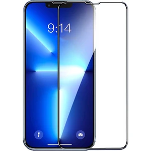 Kny Apple Iphone 14 Pro Max Için Kenarı Kırılmaya Dayanıklı 5d Nano Cam Ekran Koruyucu