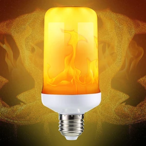 5W LED Alev Ampul E27