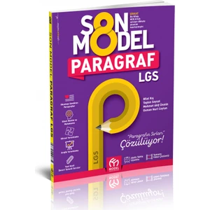 Model Eğitim Yayıncılık 8 Son Paragraf
