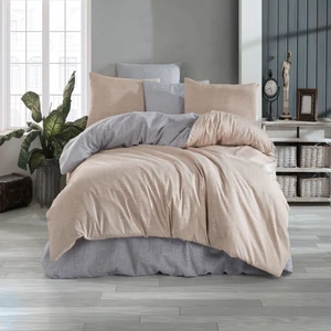 Almira Çift Kişilik Pamuklu Nevresim Takımı (Yastık Kılıfı+Yatak Çarşafı+Yorgan Kılıfı)