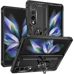 Samsung Galaxy Z Fold 4 Kılıf Vega Yüzüklü Standlı