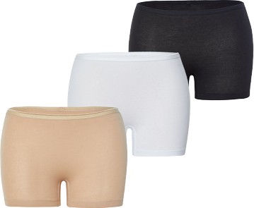 Blackspade 3'lü Paket Essential Pamuklu Kadın Boxer 1571 görsel 4