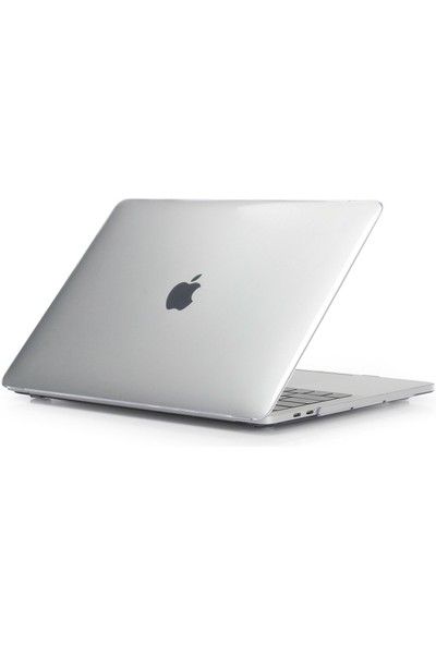 Arabulalaca Macbook Air 13.6 İNÇ A2681 Uyumlu M2 - A3113 M3 Çip Parlak Kristal Şeffaf Kılıf Hardcase