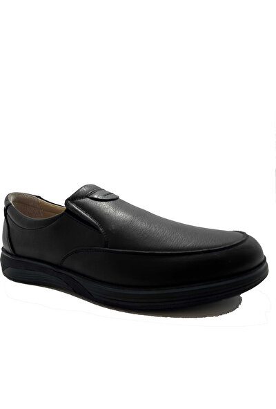 Koçel 2136 Siyah Deri Günlük Erkek Ayakkabı