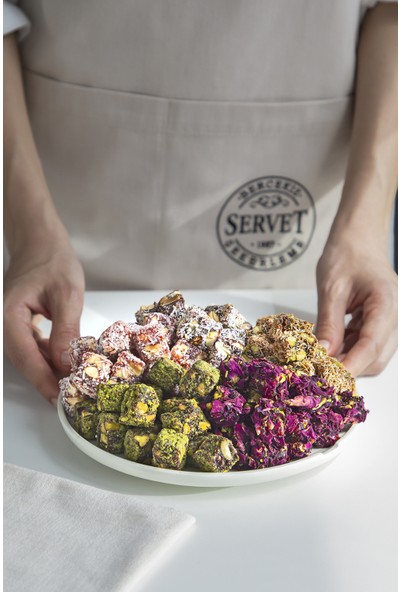 Bercekız Servet Şeker İlavesiz Çifte Kavrulmuş Karışık 5 Çeşit Kadayıflı Servet Özel 400 gr