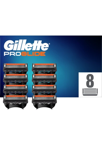 Fusion ProGlide 8'li Yedek Tıraş Bıçağı Karton Paket