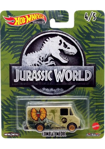 Hot Wheels Premium Jurassic World Combat Medic