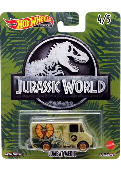 Hot Wheels Premium Jurassic World Combat Medic