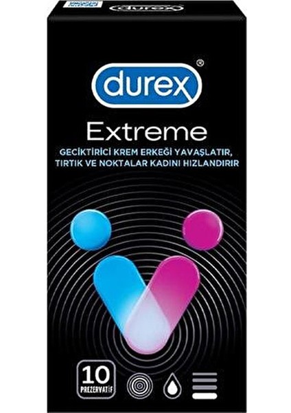 Extreme 10'lu Prezervatif