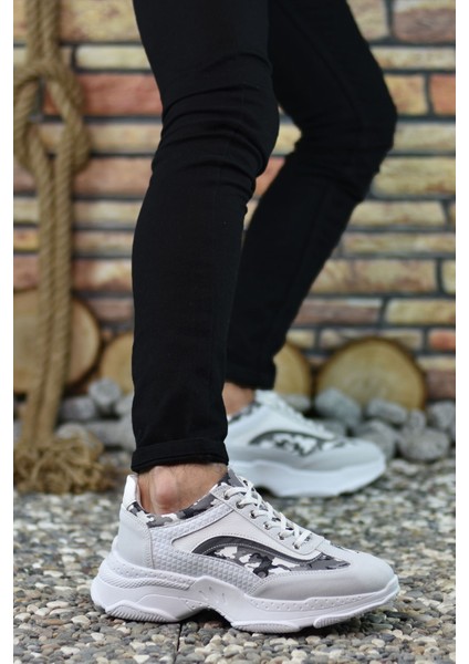 Beyaz Erkek Sneaker 0012157 fırsatları