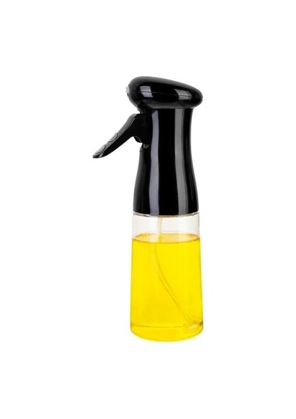 Buffer® Çok Amaçlı Cam Şişe Püskürtmeli Dağıtıcı Yağdanlık Limonluk Sirke Sosluk Spreyi Siyah