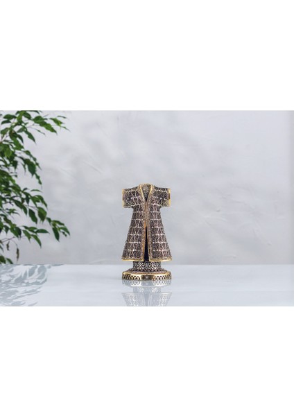 Kaftan Esmaül Hüsna Işlemeli - Altın Renk 12 x 24 cm fiyatları