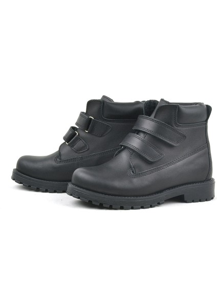 Neson Hakiki Deri Siyah Cırtlı Çocuk Bot indirimleri