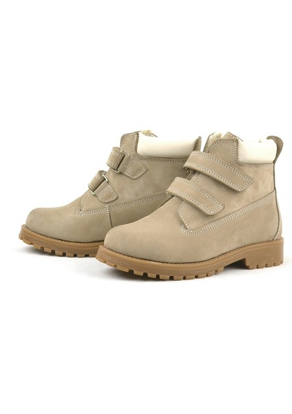 Neson Hakiki Deri Vizon Cırtlı Çocuk Bot indirimleri