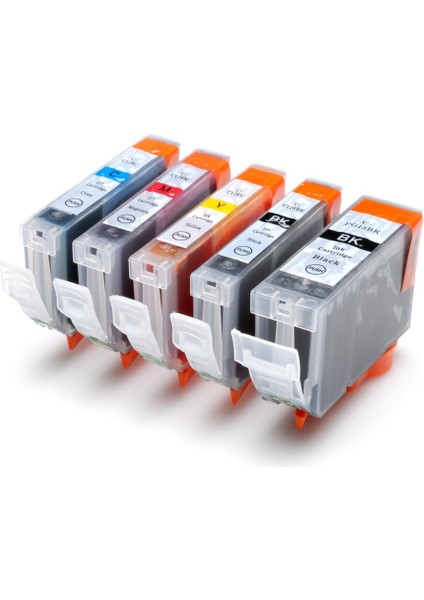 ® Canon Pixma MP610 Kartuş Set 5 Renk Takım Pg-5 Clı-8