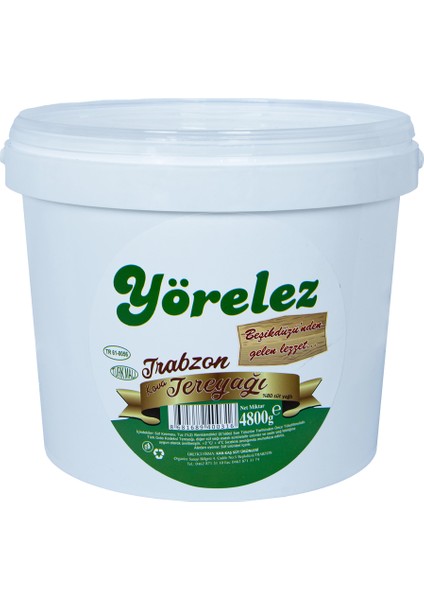 Trabzon Kova Tereyağı 4,8 kg
