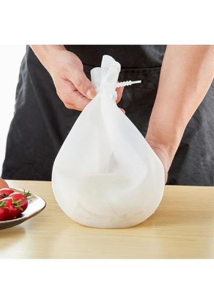Orta Silikon Şeffaf Hamur Yoğurma Torbası