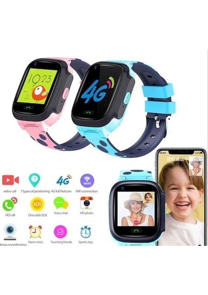 Z95 Görüntülü Görüşme Özellikli Sim Kartlı Akıllı Çocuk Saati Wifi Gps Konum modelleri