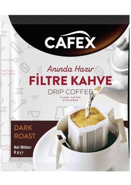 Pratik Filtre Kahve 50'li Paket - Sürpriz Hediyeli
