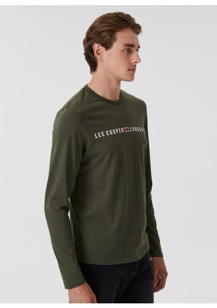 Polo Yaka Düz Haki Erkek T-Shirt 231 Lcm 242002 Tylens fiyatları