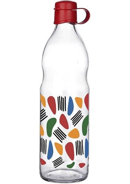 Frido Desenli Cam Suluk 1000 ml