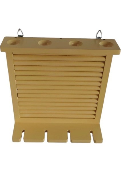 Ahşap Bambu Krem Renk Oymalı El Yapımı Şaraplık Kadehlik 44*50 cm fırsatları