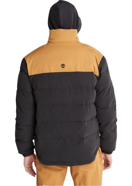 Durable Water Repellent Puffer Jacket Erkek Siyah Mont TB0A22XBP571