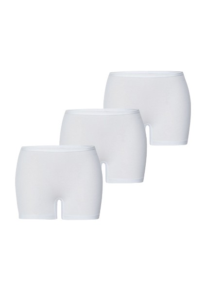 3'lü Paket Essential Pamuklu Kadın Boxer 1571