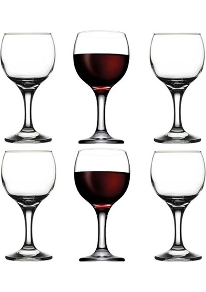 Paşabahçe 44412 Bistro Ayaklı Bardak 6'lı 225 cc