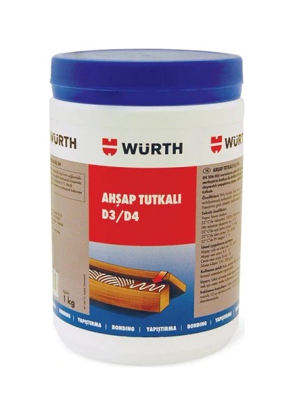 Ahşap Tutkalı D3/d4 1kg