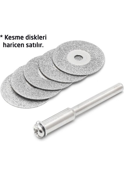 5466 Mini Kesme Diski Tutucu Pimi 2.35 mm
