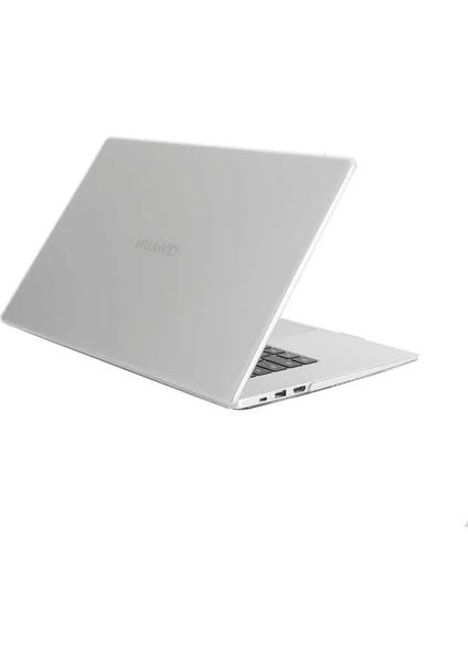 Huawei Matebook D15 Uyumlu 2 Parçalı Msoft Kristal Koruyucu Kapak