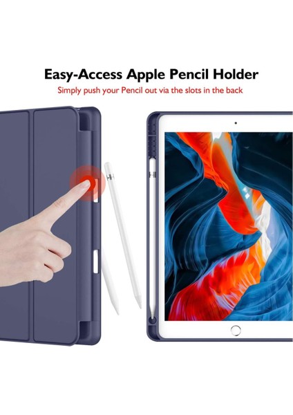 Samsung Galaxy Tab S6 Lite 2024 P620 P610 Kılıf Kalem Bölmeli Smart Case 13-15-17 fiyatları