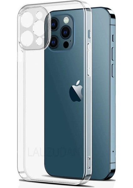 iPhone 14 Pro Max Fora Serisi Kamera Korumalı Şeffaf Silikon Kılıf
