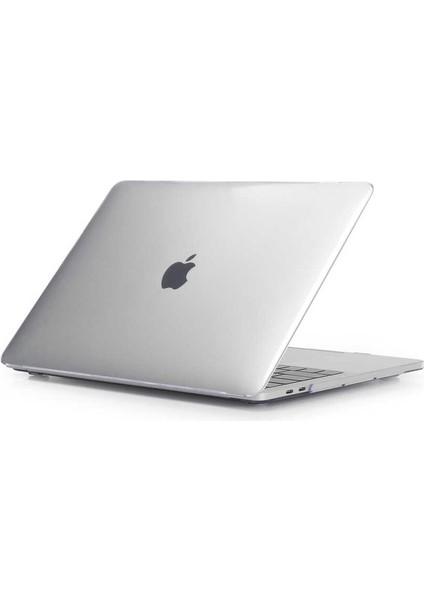 Apple Macbook 13.6' Air 2022 M2 A2681 Uyumlu 2 Parçalı Msoft Kristal Koruyucu Kapak